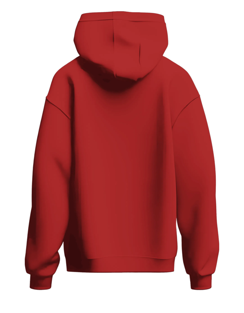 BLUNTD-Classic-Logo-red-Hoodie-Back