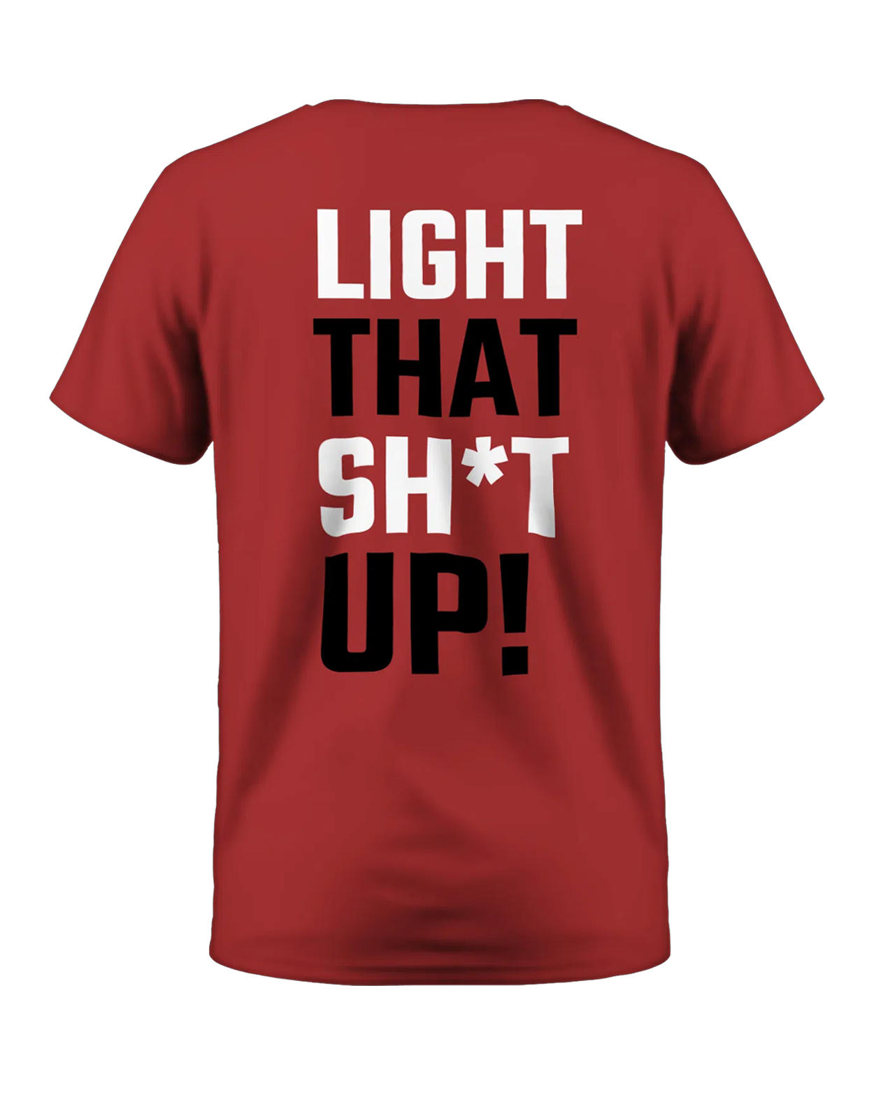 bluntd-red-tee-classic-logo-back